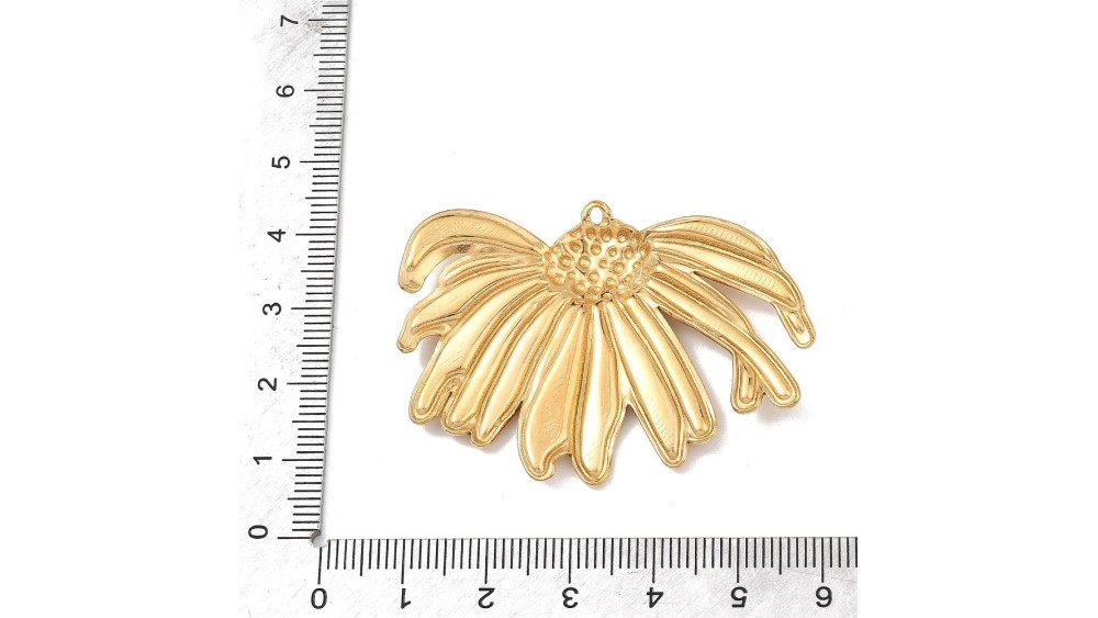grand pendentif fleur