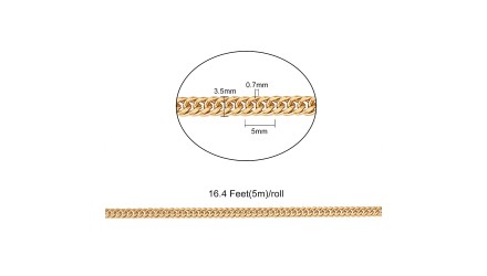 chaine 18k acier