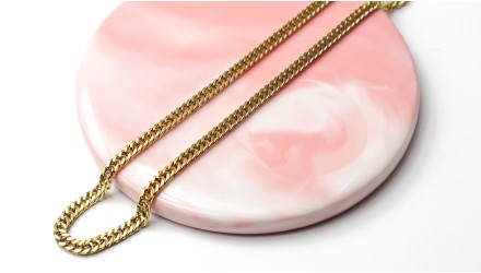 chaine maille cubaine