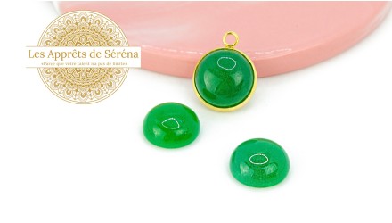 copy of Cabochon 14mm jaspe bleue
