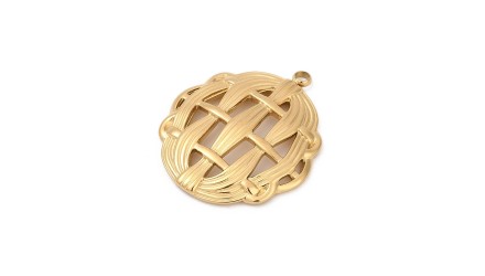 pendentif acier 18k