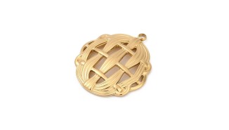 pendentif acier 18k