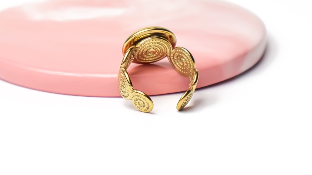 bague support cabochon