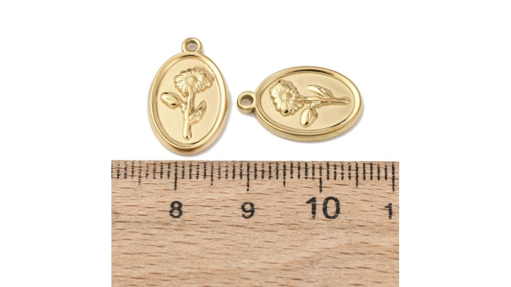 pendentif floral