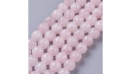 quartz rose à facettes