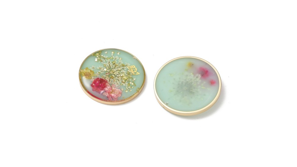 pendentif resine