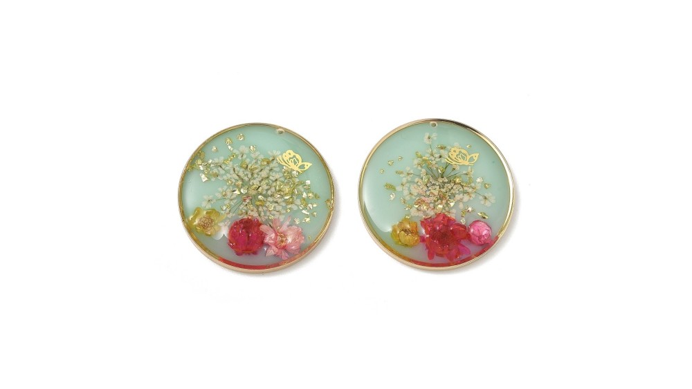 pendentif fleur