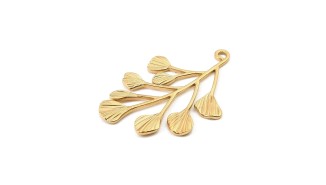 pendentif feuille