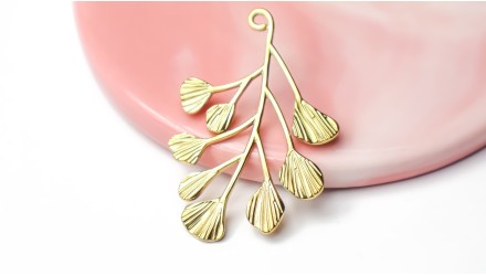 PENDENTIF FEUILLAGE