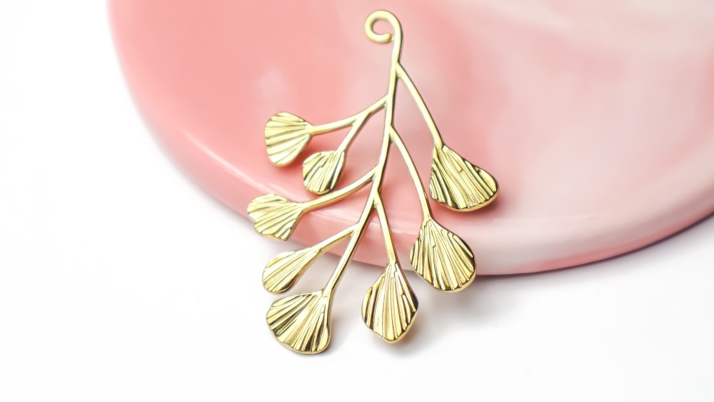 PENDENTIF FEUILLAGE