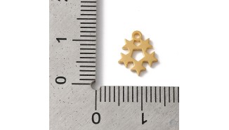 étoile acier or