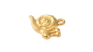 pendentif escargot 18k