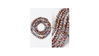 perle 4mm bicolore