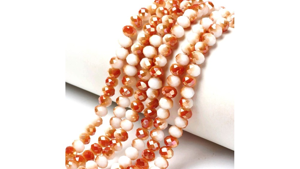 perle 4mm bicolore