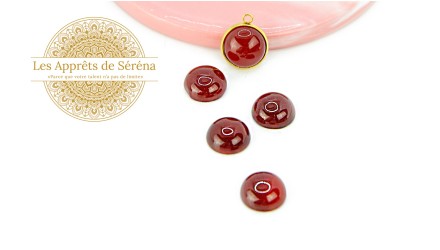 cabochon cornaline naturelle