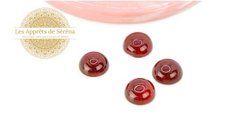 copy of Cabochon 12mm agate indienne naturelle