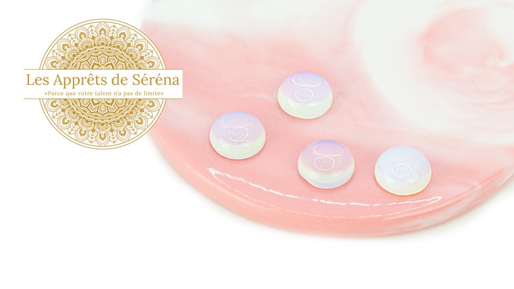 copy of Cabochon 12mm agate indienne naturelle