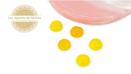 cabochon jade citron