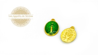 médaille religieuse dos