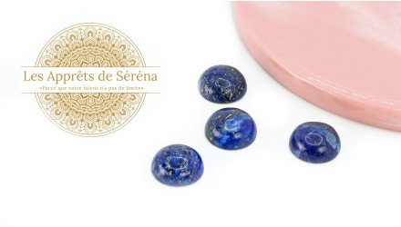 copy of Cabochon 12mm agate indienne naturelle