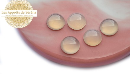 copy of Cabochon 12mm agate indienne naturelle