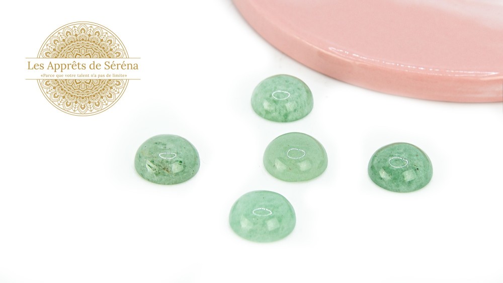 copy of Cabochon 12mm agate indienne naturelle