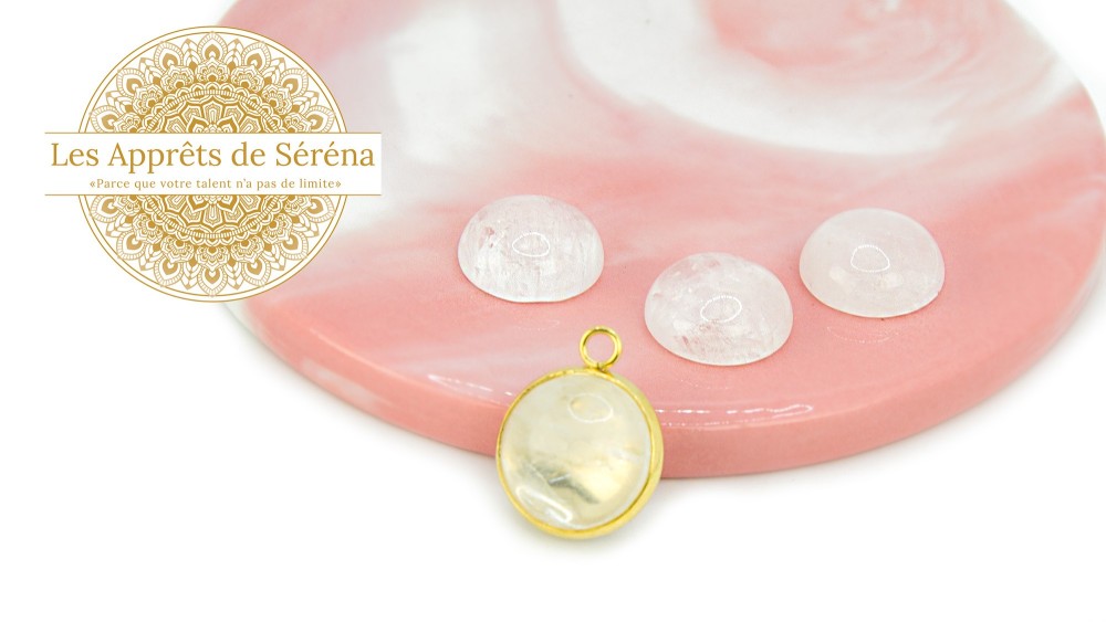 copy of Cabochon 12mm agate indienne naturelle