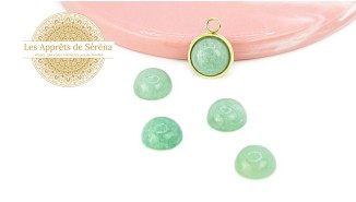 cabochon aventurine 10mm
