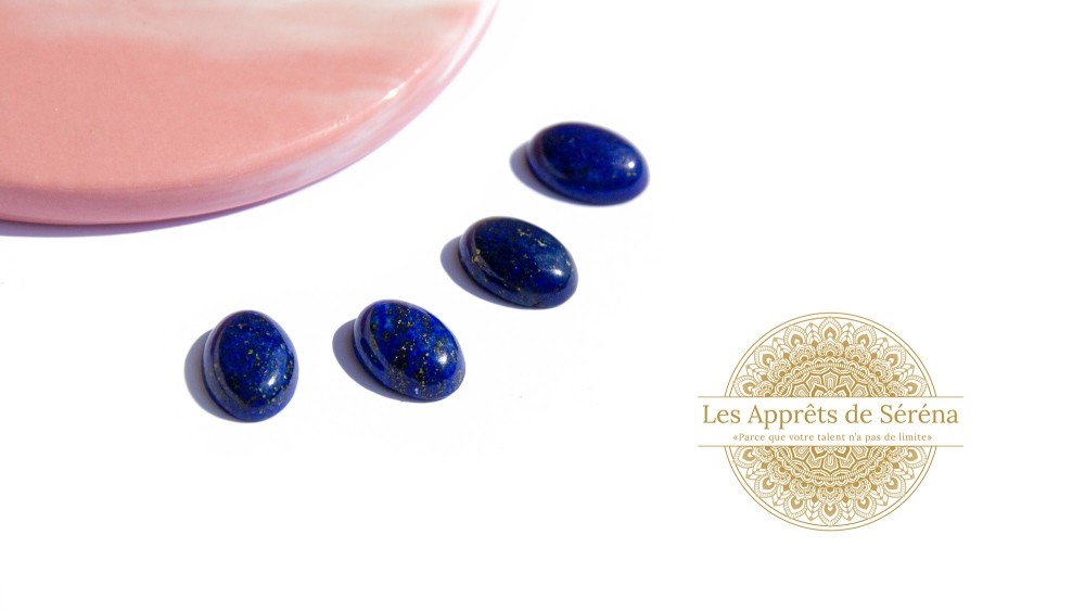 copy of Cabochon 12mm agate indienne naturelle