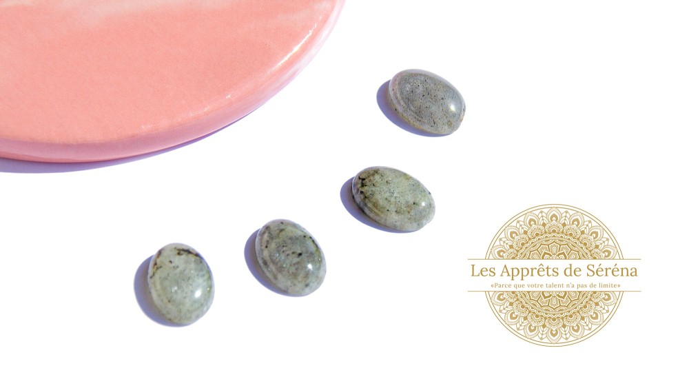 copy of Cabochon 12mm agate indienne naturelle