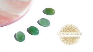 copy of Cabochon 12mm agate indienne naturelle