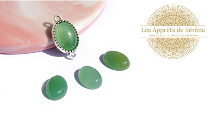 copy of Cabochon 12mm agate indienne naturelle
