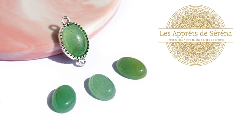 copy of Cabochon 12mm agate indienne naturelle