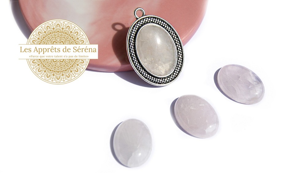 copy of Cabochon 12mm agate indienne naturelle