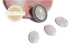copy of Cabochon 12mm agate indienne naturelle