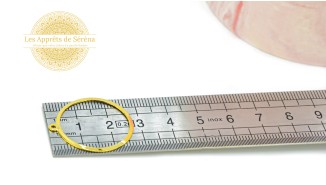 Pendentif cercle acier inoxydable