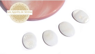 copy of Cabochon 12mm agate indienne naturelle