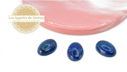 copy of Cabochon 12mm agate indienne naturelle