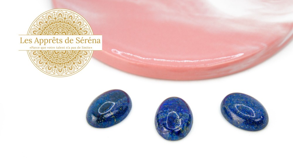 copy of Cabochon 12mm agate indienne naturelle