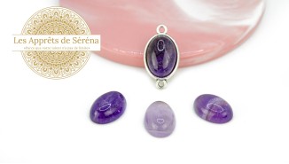 copy of Cabochon 12mm agate indienne naturelle