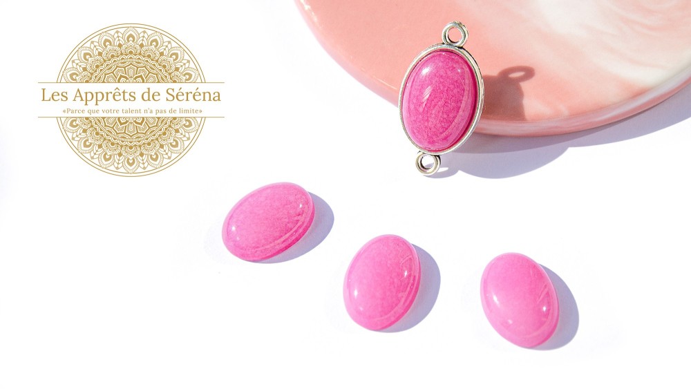 copy of Cabochon 12mm agate indienne naturelle