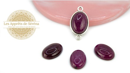 copy of Cabochon 12mm agate indienne naturelle