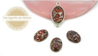 copy of Cabochon 12mm agate indienne naturelle