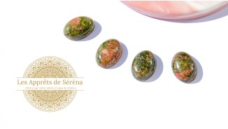 copy of Cabochon 12mm agate indienne naturelle