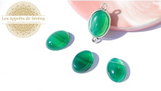 copy of Cabochon 12mm agate indienne naturelle