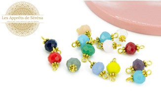 connecteurs perles 7mm