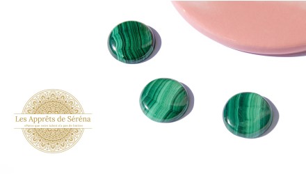 copy of Cabochon 12mm agate indienne naturelle