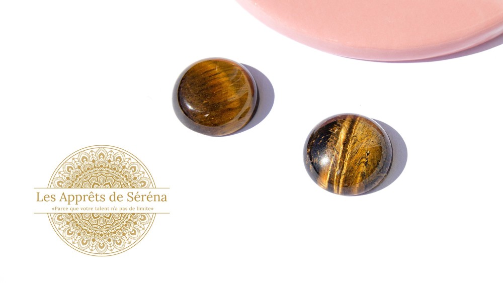cabochon œil de tigre 20mm