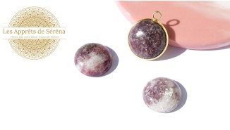 lépidolite naturelle 20mm