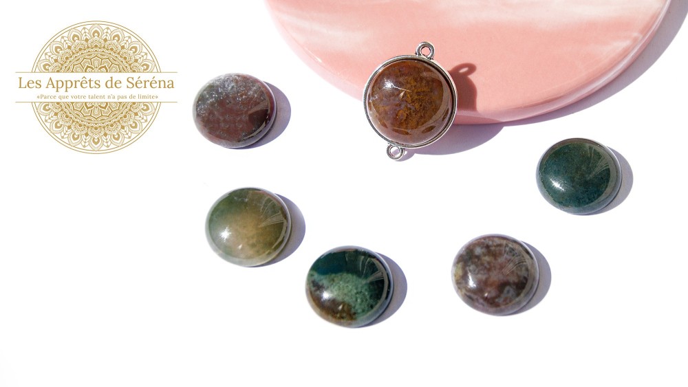 agate indienne 20mm